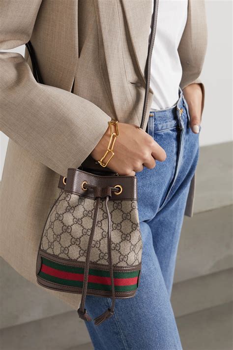 GUCCI Ophidia mini bucket bag .